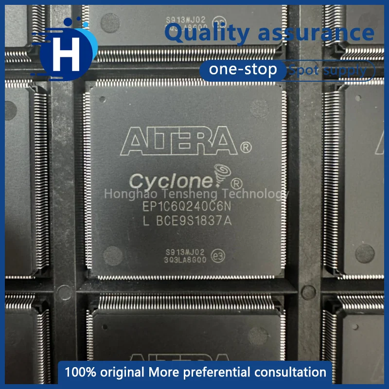 1 piece of high-quality EP1C6Q240C8N or EP1C6Q240C6N, in a QFP-240 surface-mount package, embedded programmable chip
