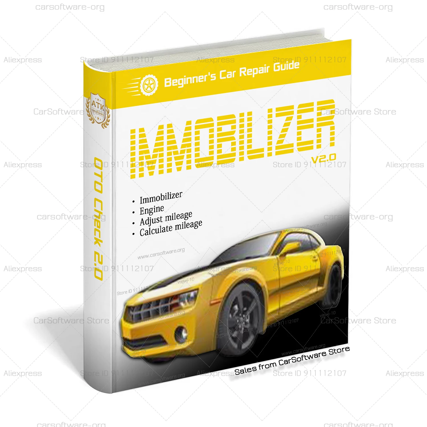 OTO Check 2.0 con Keygen: Software Avanzato per la Riparazione di Immobilizer Auto, Disattivazione Immo ECU, Tracciamento Motori Auto 2025 - Vendita Calda