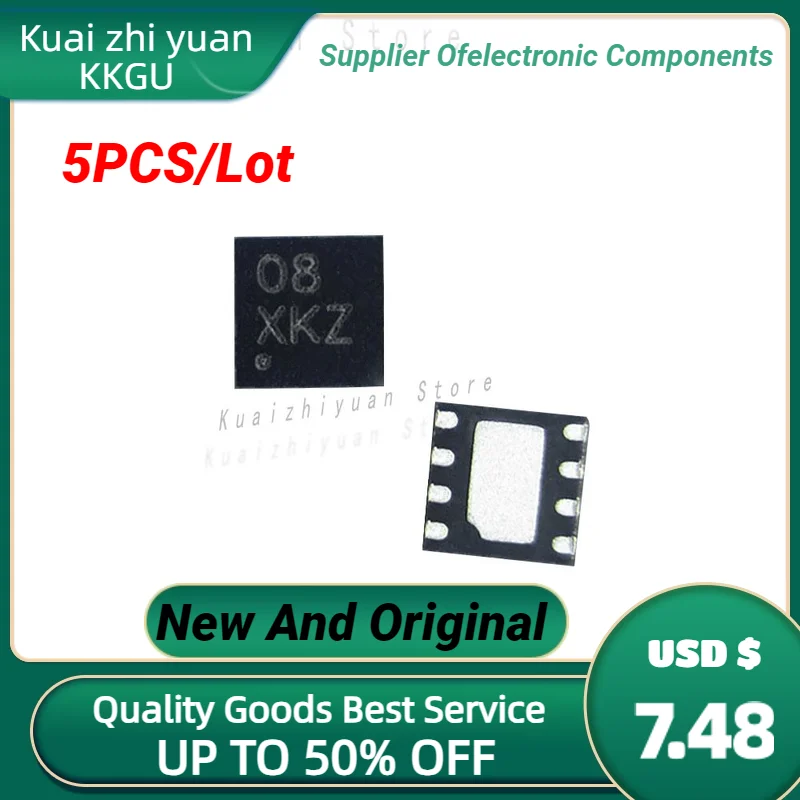 5PCS/Lot New And Original  ISL95808HRZ-T ISL95808HRZ ISL95808 ( 08 808 ) QFN-8 Quality Goods