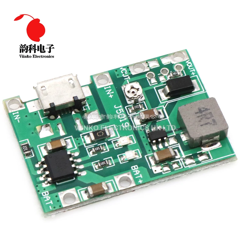 5V 1A Micro/Type-c/ MINI 18650 TP4056ชาร์จแบตเตอรี่ลิเธียมโมดูลชาร์จบอร์ดที่มีการป้องกันฟังก์ชั่นคู่ Li-ion