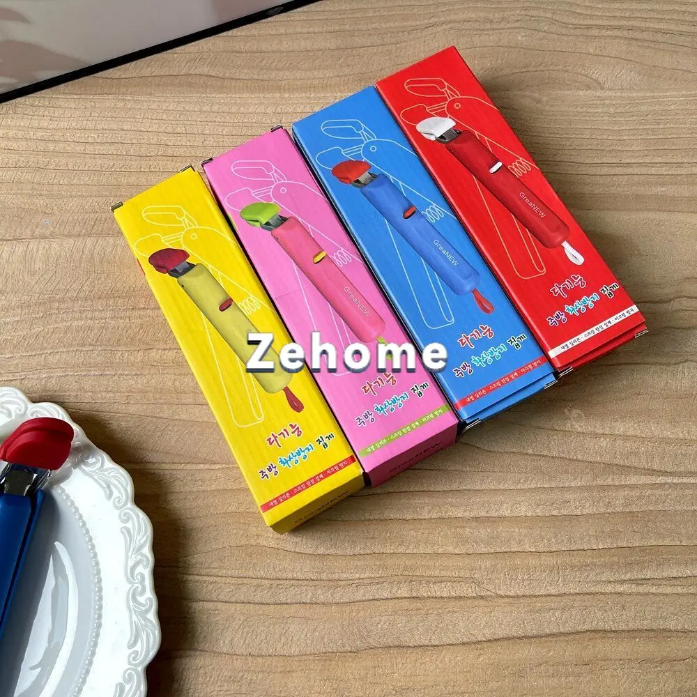 Kitchen artifact! Load-bearing 4KG! Heat insulation and non-slip silicone head Multi-purpose food clip Oven
