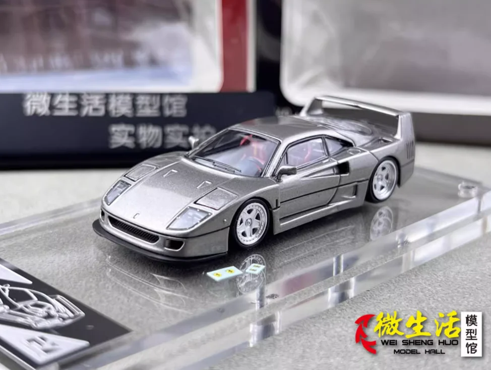 FY Finclassically 1:64 F40 Snow Edition Two Colors Diecast Model Car  In 2025 Collection Gift