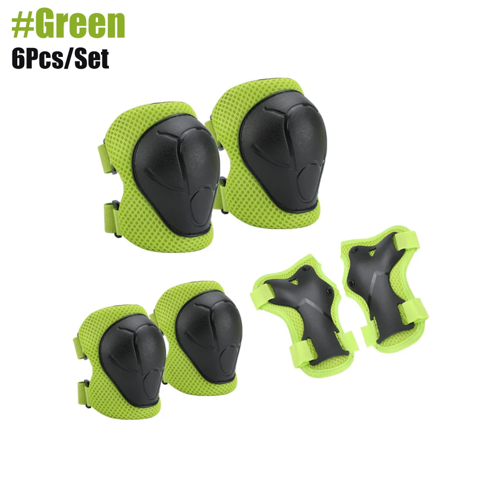 BraceTop Knieschützer für Kinder, Ellenbogenschützer, Alter 3–7, Kleinkinder, Jungen und Mädchen, 6-in-1-Schutzausrüstung, Sicherheitsset mit Handgelenkschutz zum Skaten, Radfahren, Neu 8