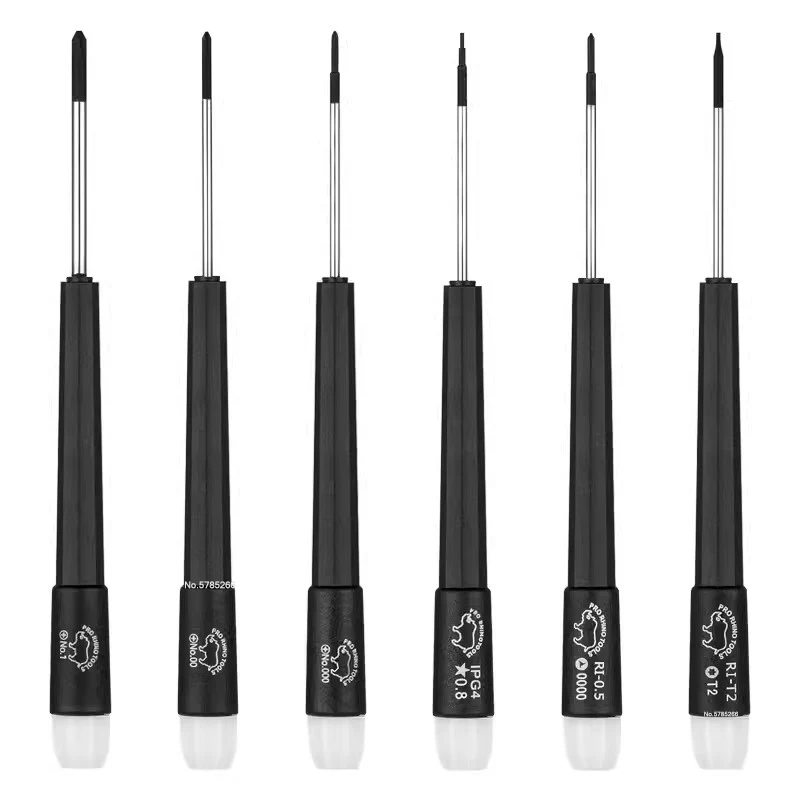 

1piece Precision Screwdriver P2 P5 0.8 1.2 Pentalobe 1.2 2.0 Phillips 2.0 Flatted T5 T6 for Macbook Air / Pro Phone Repair Tools