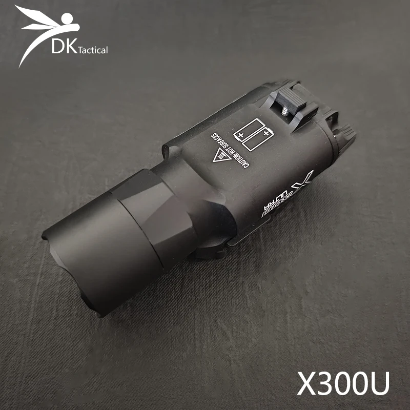 Sotac Tactical Surefir X300 X300U Ultra 400 lumens Metal Pistol Gun LED Light Fit 20mm Rail Airsoft Hanging Hunting Flashlight