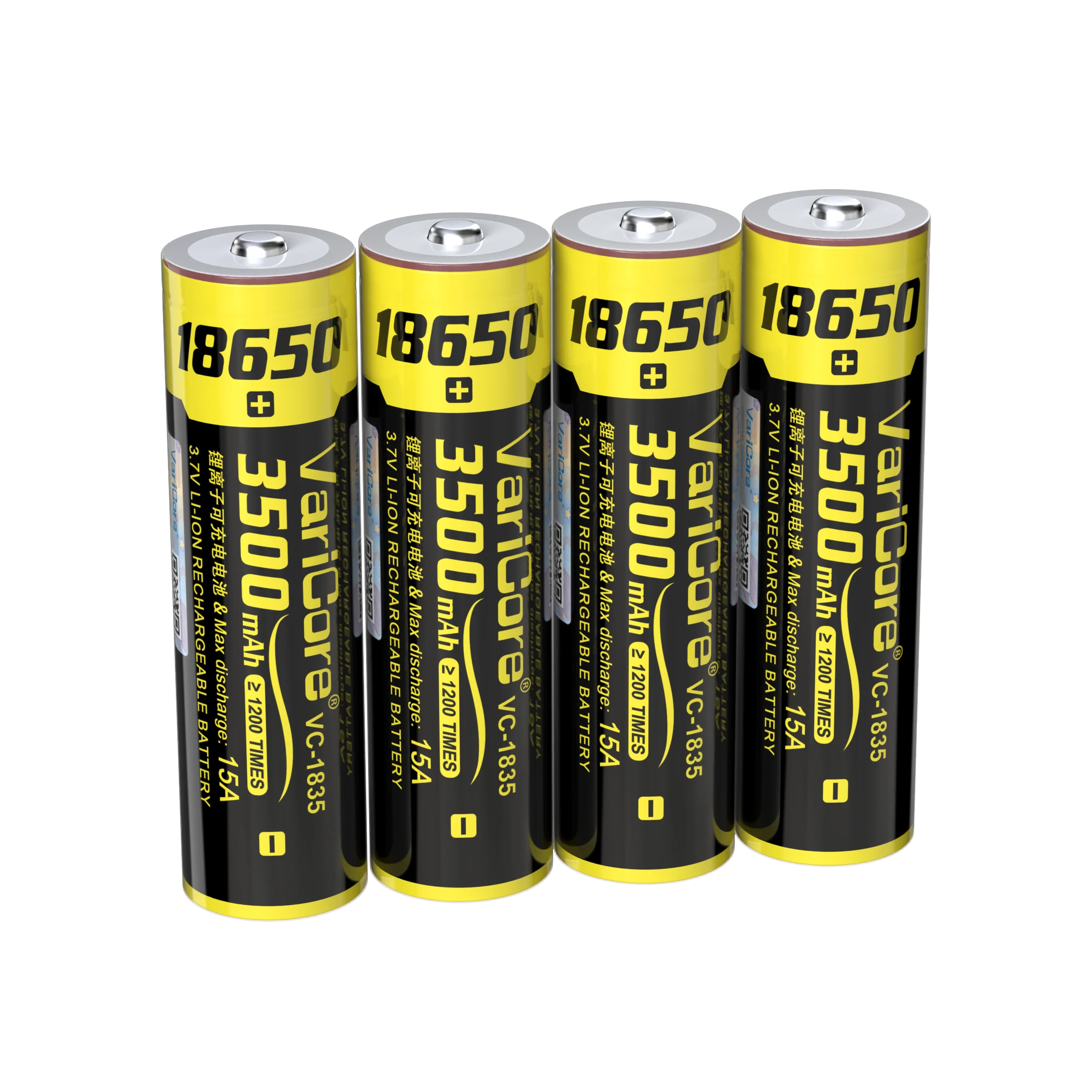 2025 New  VariCore VC-1835 18650 battery 3.7V 3500mAh Rechargeable lithium battery for LED Flashlight+DIY Pointed