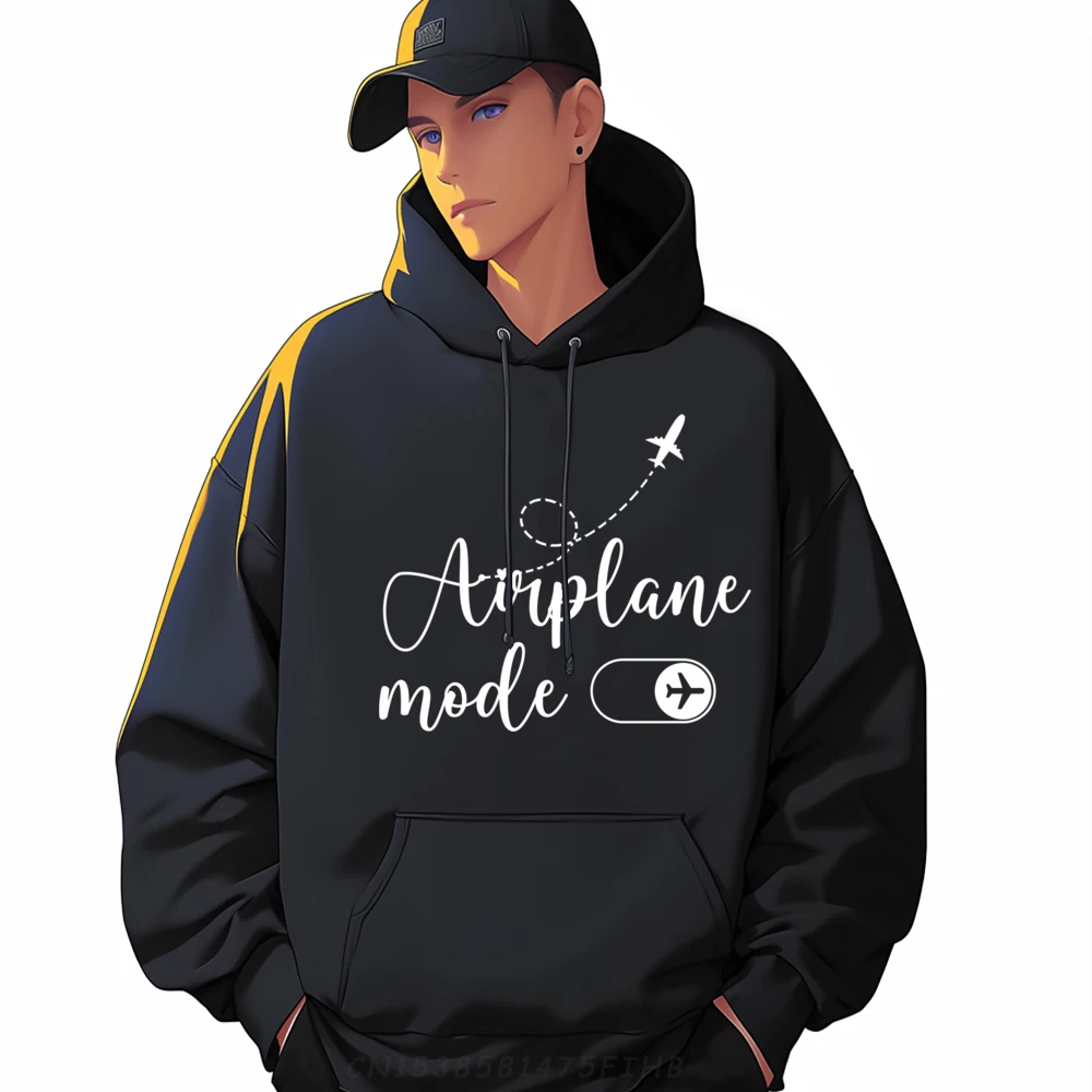 

Vacation Adventure Travel Flight Airplane Mode 3d Printed Pullover Hoodies Men Clothing Holidays