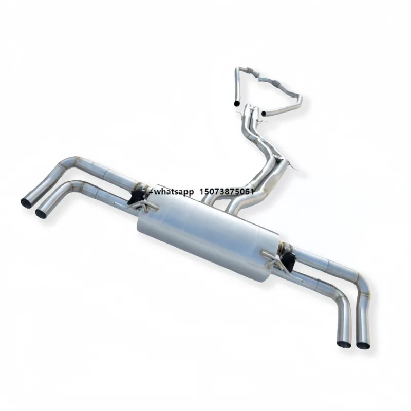 

Valve Exhaust Catback and Front Pipe for 4.0T E3 2017-2023 SS304 Car Performance Exhaust Pipe Muffler