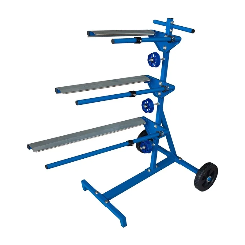 

Auto Paint Shielding Paper Holder Sheet Metal Protective Holder Mobile Multi-functional Paint Protective Film Cutting Rack