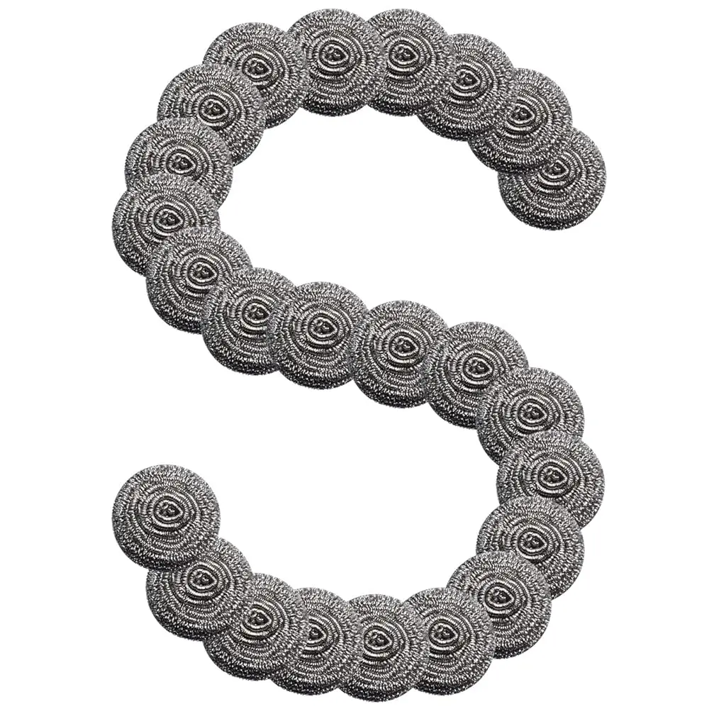 

Steel Wool Scrubber - Steel Wool for Cleaning Dish Pots Pans Grills Stainless Steel Scrubber for Kitchen Sinks Cleaning Pads