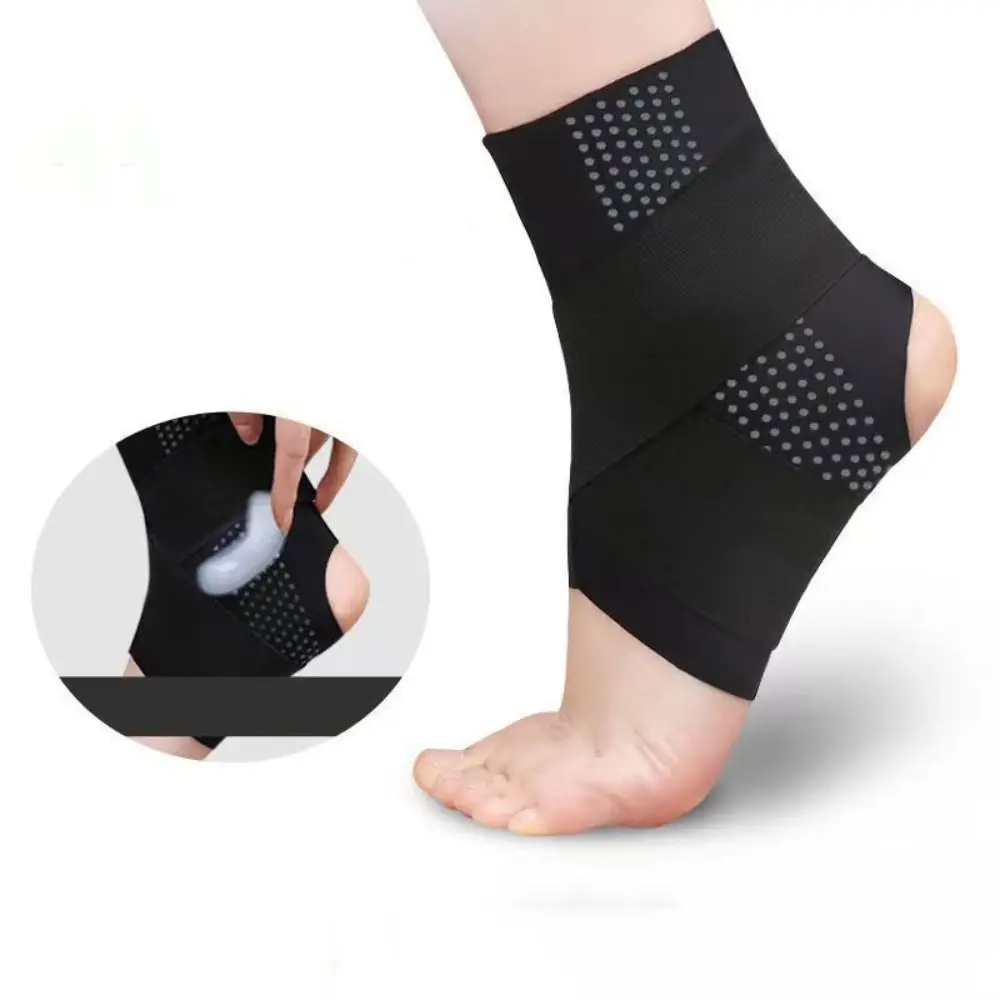 Pain Spandex For Injury Recovery Tendon Support Outdoor Sports Guard Ankle Brace Compression Support Sleeve Sports Ankle Guard