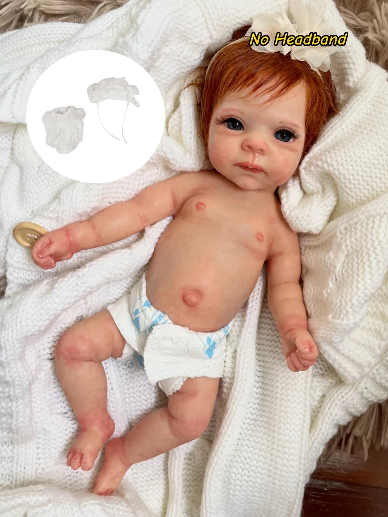 

10 Inch All Silicone Baby Reborn Girl Bettie Open Mouth Painted Newborn Doll With Hand-rooted Hair Art Toys Birthday/Xmas Gift