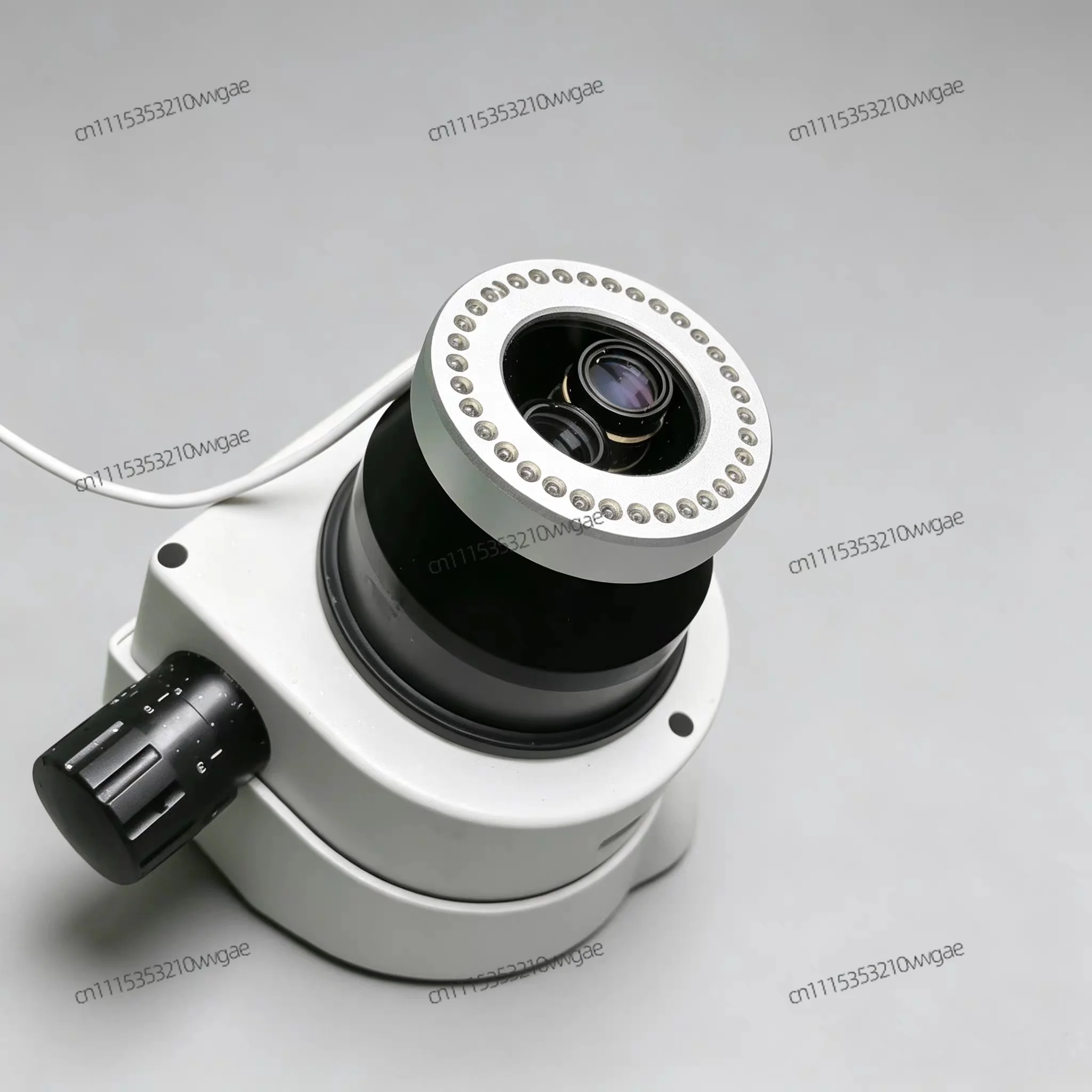 Ultra-thin LED Ring Light for Microscope, Adjustable Brightness Cool White Illuminator