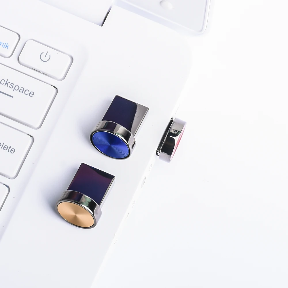 أحمر صغير معدني USB 3.0 محركات أقراص فلاش 128 جيجابايت 32 جيجابايت 64 جيجا الأزرق ذاكرة عصا 16 جرام أزرار الموضة محرك القلم 8 جرام الإبداعية هدية USB3.0 عصا