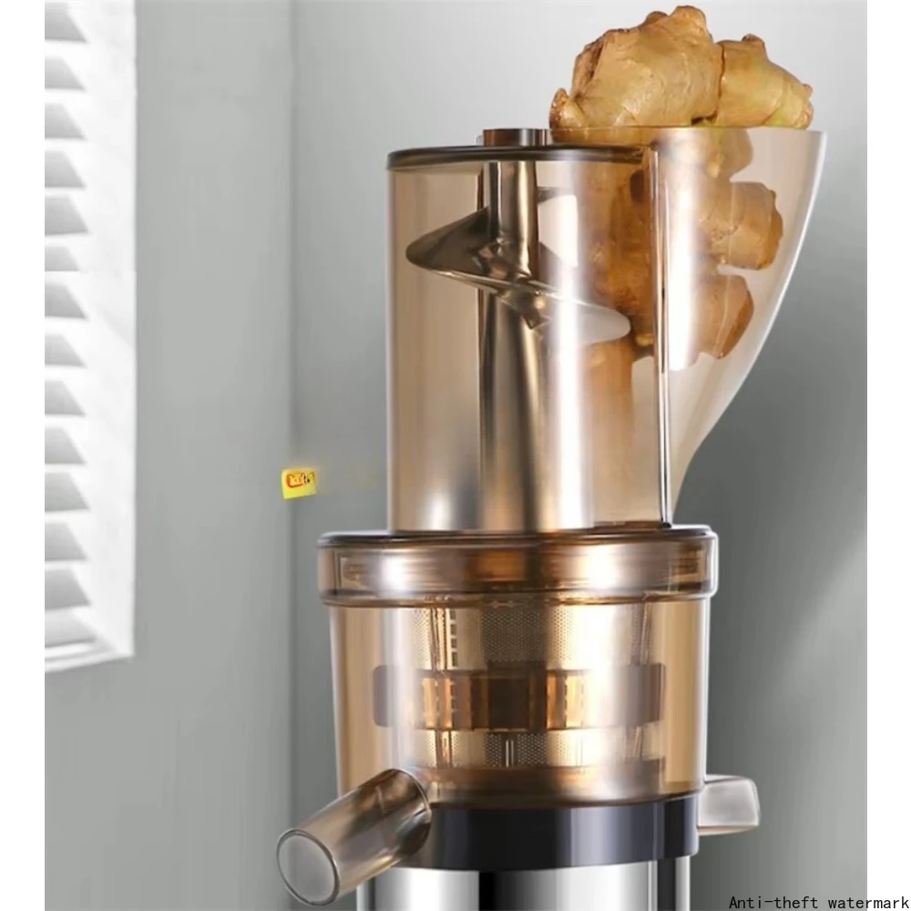 2025 - Industrial cold-press kumquat juicer, fruit orange juicer, large-feed ginger and carrot juicer