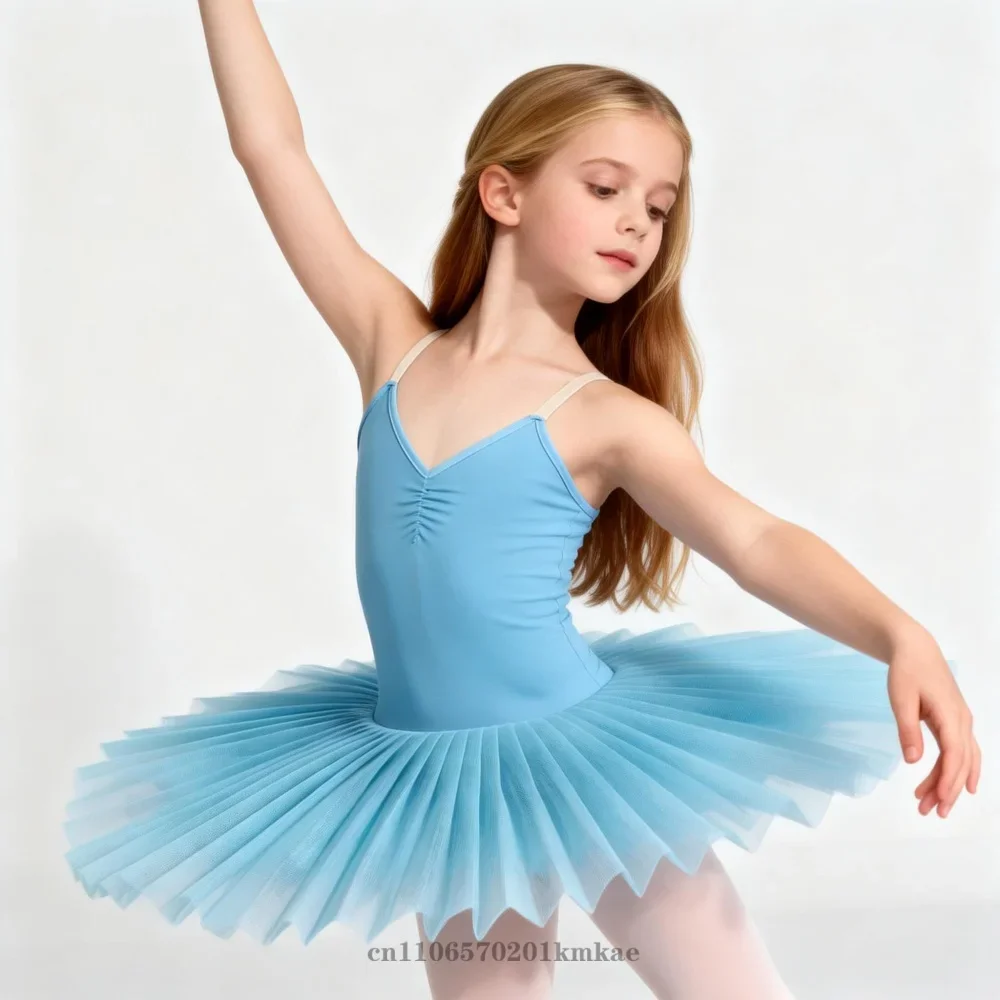 

Children's Swan Lake Ballet Tutu Skirt White Pink Performance Costume Belly Dance Dress for Kids Stage Clothing