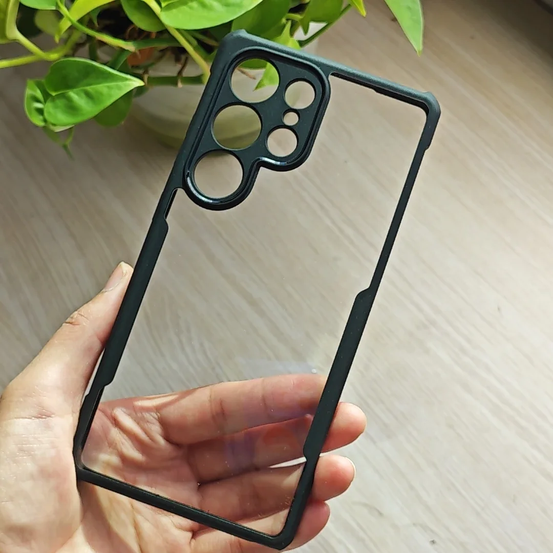 XUNDD สําหรับ Samsung Galaxy S25 Ultra กรณีถุงลมนิรภัยกันกระแทกโปร่งใส PC ฝาหลังกรอบ TPU Anti-KNOCK SHELL