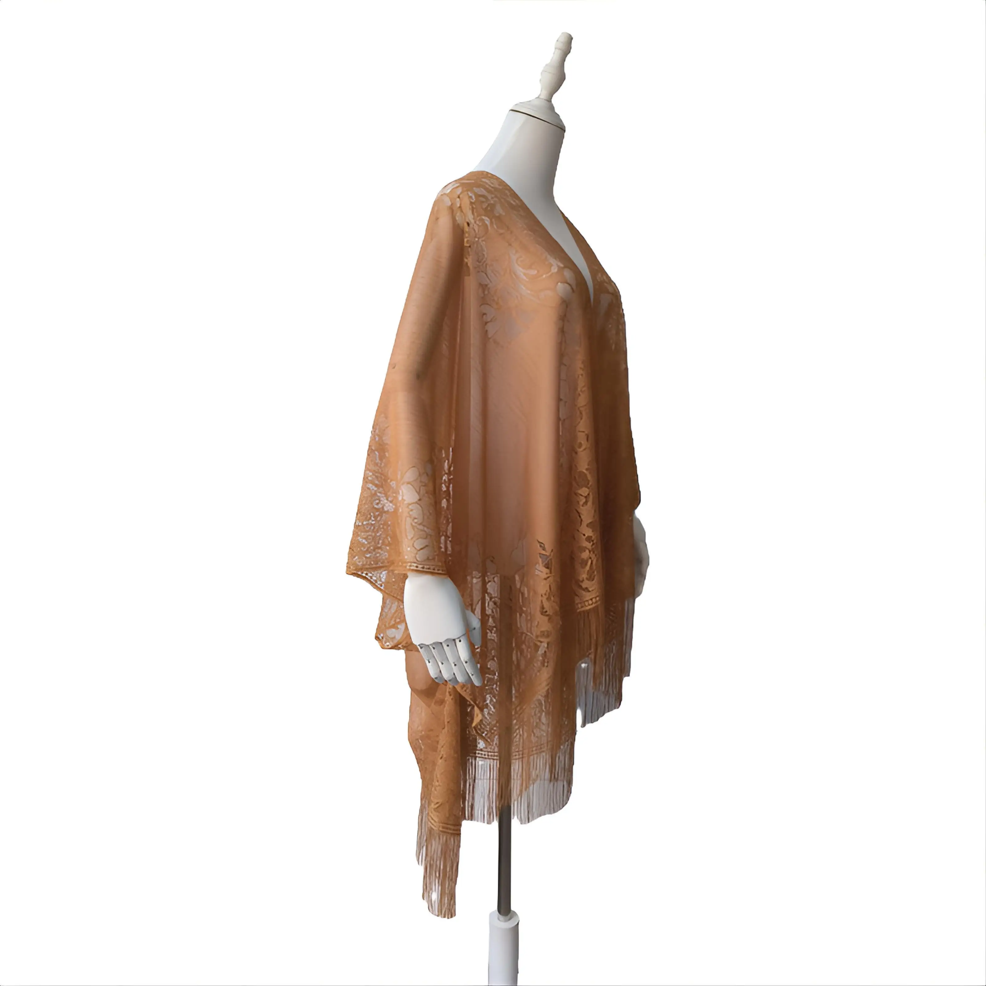 Cobrir oficial feminino pareo arco-íris impresso faixas caleidoscópio luz multicolorido resort leopardo queimado praia sarong estilo