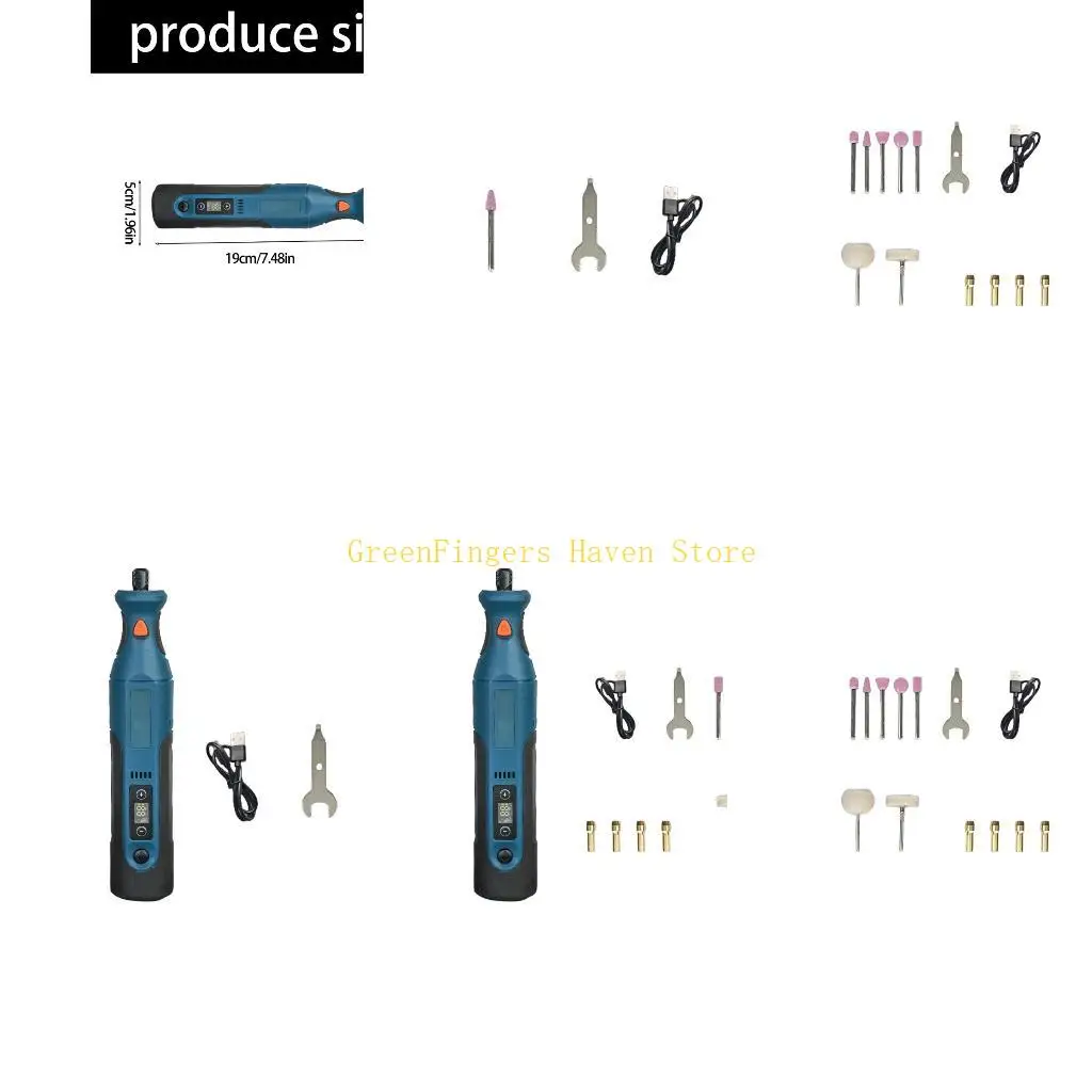 

F68D Professional 60W Грейвинг -машина для точности для резьбы буровой шлифовка полировки