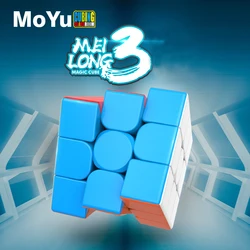 Rompecabezas de Cubos mágicos, MoYu MeiLong 3, 3x3x3, Cubing Classroom, 3x3 Cubos mágicos, juegos educativos profesionales de juguete lógico de sabiduría Twist