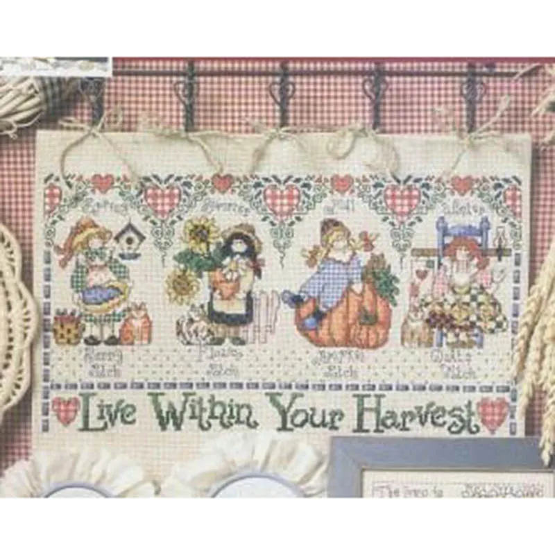 ZZ2406 Needlework Kit NOT PRINTED Cross stich Painting Set Cross Stitch Kits Cross-stitch Embroidery Set Stitch Kits Cross