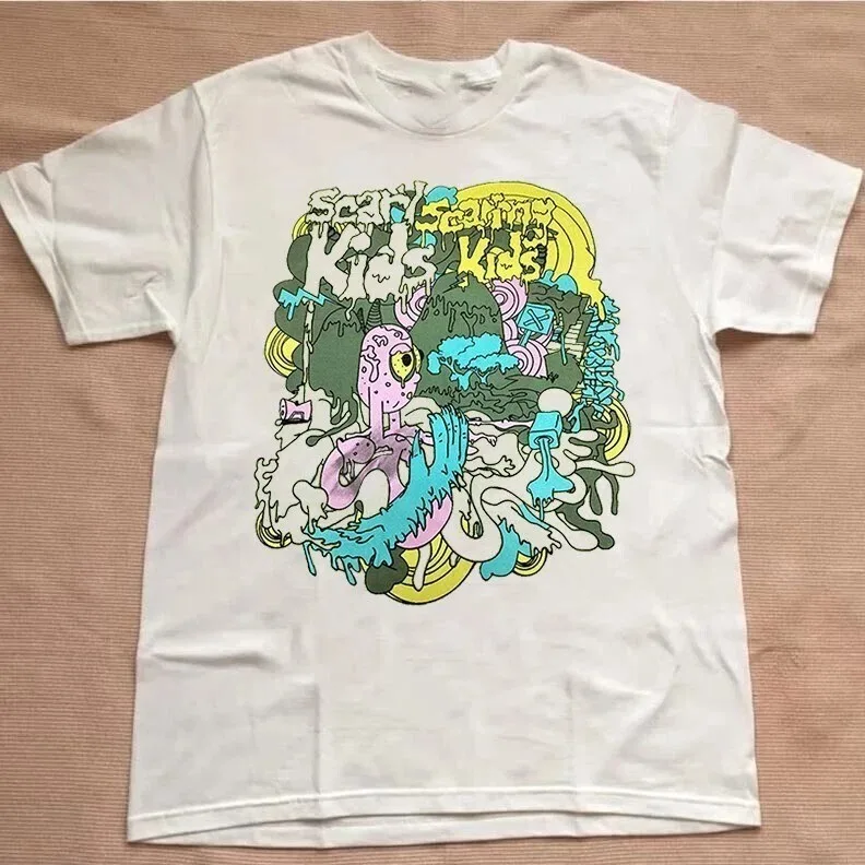 Band Scary Kids Scaring Kids Shirt Adult Tee S To 2345XL White Color BL1489