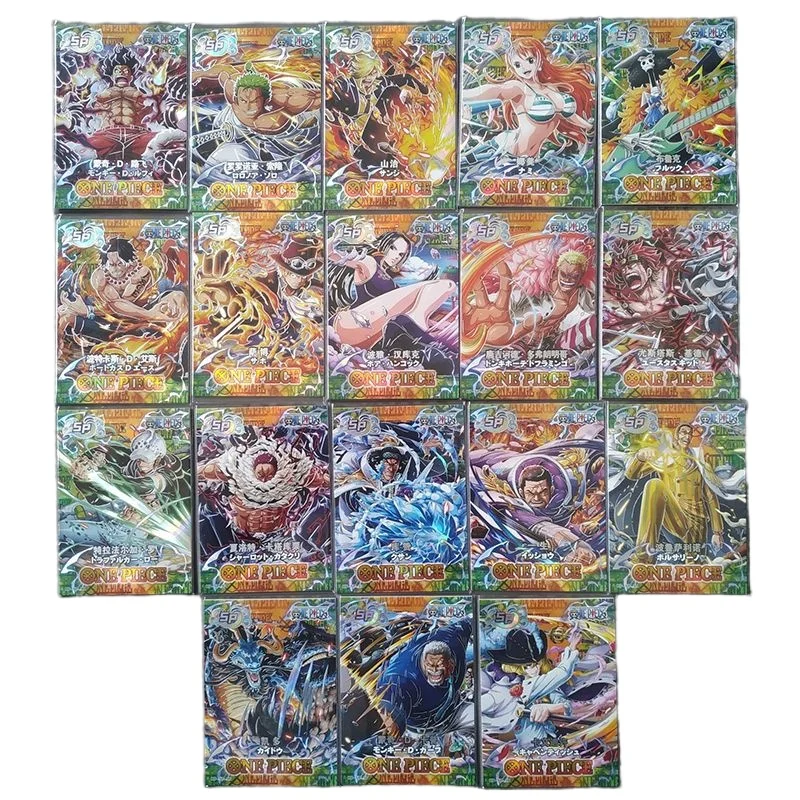 

One Piece Sp Series Hancock Nami Luffy Anime Characters Bronzing Game Collection Card Rare Flash Card Cartoon Toy Christmas Gift