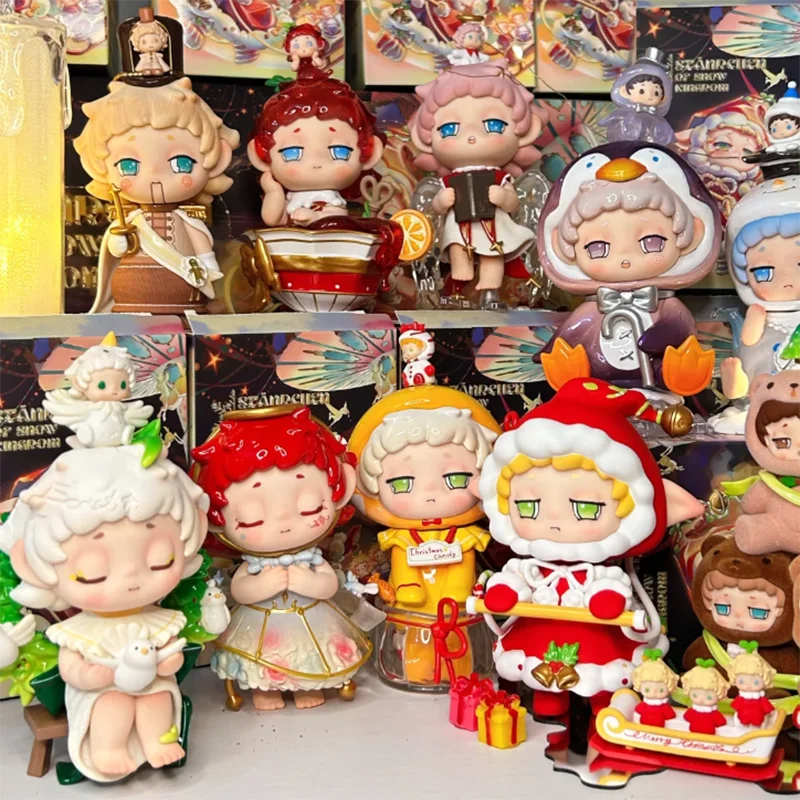 Faya Standchen of Snow Kingdom Series Blind Box Toys Christmas Anime Action Figure Caixa Caja Surprise Mystery Box Doll Gift