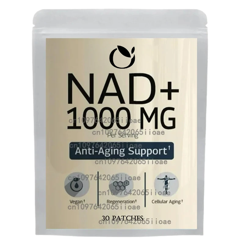 

30 пластырей NAD+ Трансмические пластыри с реавертролом, запросином - сотовая энергия и ремонт, здоровое старение Antienvejecimiento