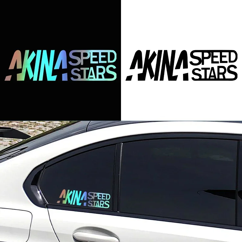G170 Tri Koshki KT061 Initial D Akina Speedstars Автомобильная наклейка Виниловые наклейки Светоотражающая наклейка на бампер автомобиля, мотоцикла, внедорожника