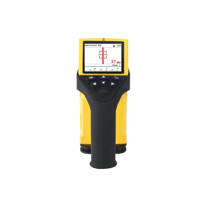 Steel bar position detector, protective layer thickness detector, integrated concrete steel bar scanning instrument