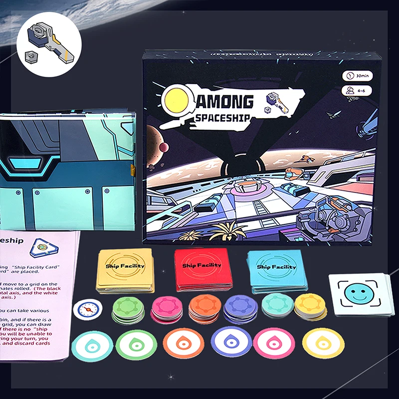 Galactic Strategy Board Game – Showcase Your Disguises and Skills for 4-6 Players, Perfect for Teens and Adults, Ideal for Holid