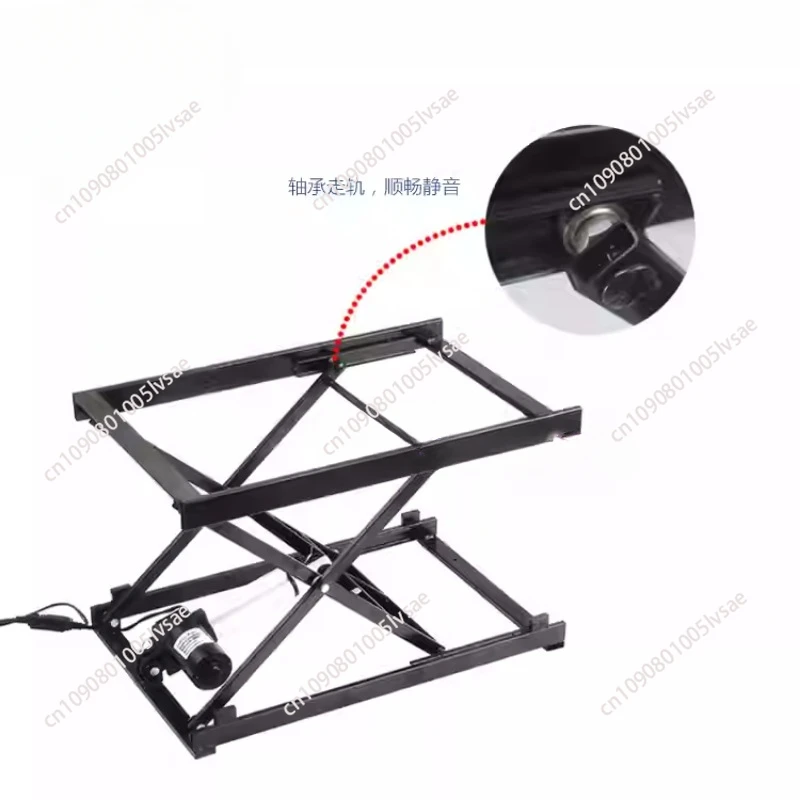 Electric  Lifting Coffee Table Dining Table Lifting Hardware Folding Iron Frame Wired Remote Control