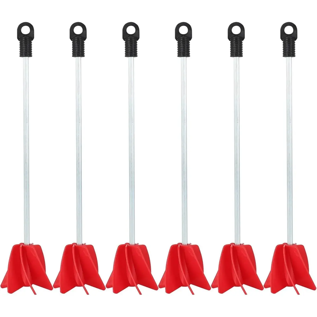 AA25 6-Pack Helix Paint Mixer Attachment for Drill - 11.8