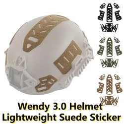 Skeleton Style Camping Wendy 3.0 Helmet Sticker Helmet Patches Hook Loop Fastener Sticky Wendy Helmet Accessories