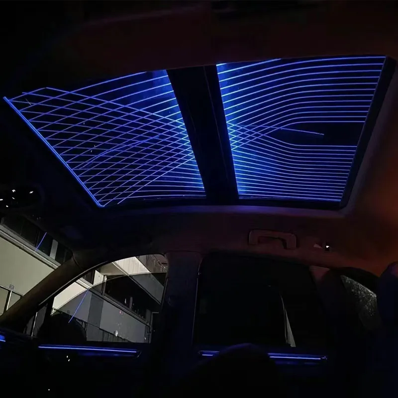 

24 модели материал ТПУ, защита от солнца и ультрафиолета, двойной люк на крыше, автомобильный панорамный люк, пленка звездного неба для IX3