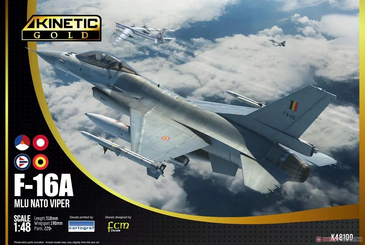 Kinetic K48100 1/48 F-16A MLU NATO Viper (Plastic model)