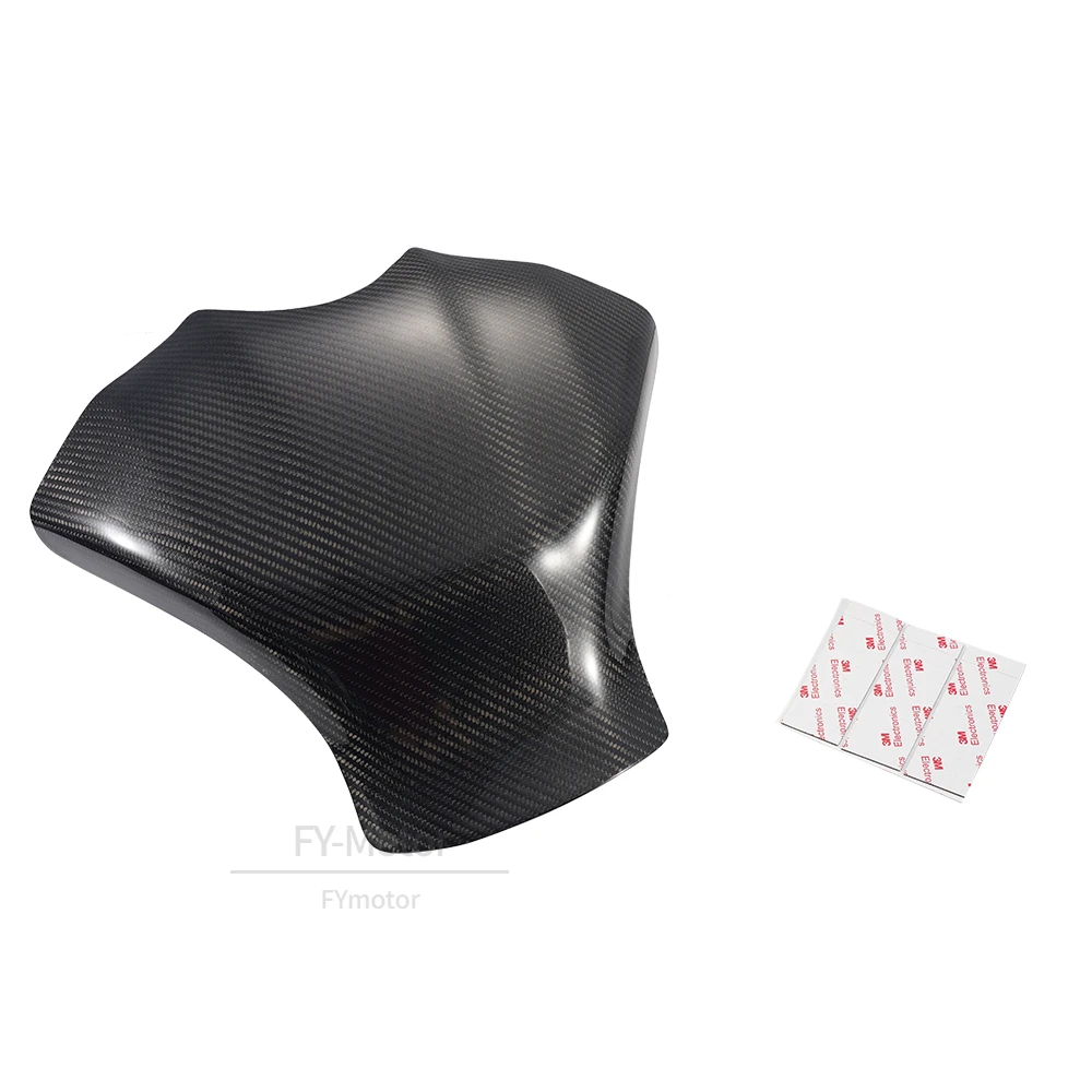 Motorcycle Parts 100% Pure Carbon Fiber Fuel Tank Cover Protector Fairings Fit For YAMAHA YZF R1 R1M 2015 - 2024