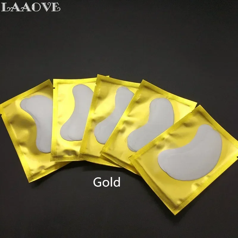 100/200 Pak Nieuwe Papieren Patches Wimper Onder Oogkussens Wimper Wimper Extensie Papier Patches Oogtips Sticker Wraps Make-Up Tools