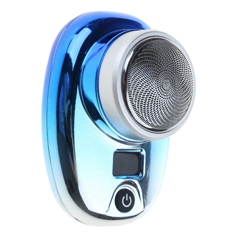 Travel Friendly จอแสดงผล LCD Beard Trimmer เครื่องโกนหนวดกันน้ำ USB ไฟฟ้า Trimmer