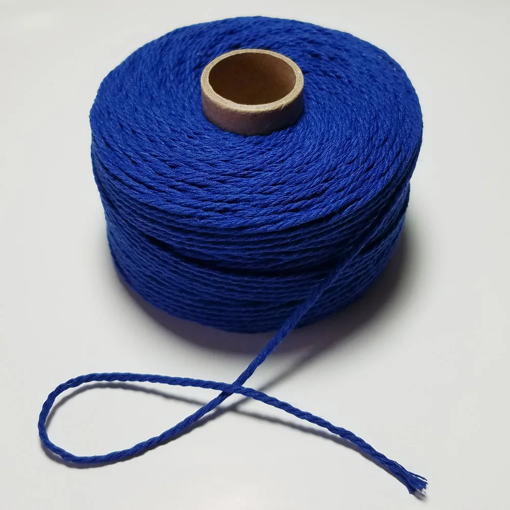 Colourful 100% cotton rope 80m/roll twine macrame cords string thread for gift Packing party wedding decoration accessory DIY