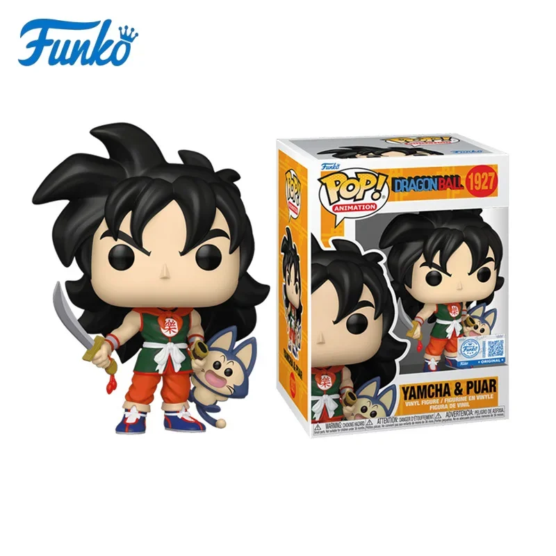 فانكو بوب! لعبة Yamcha and Puar Dragon Ball Z Anime الشكل الرسمي من الفينيل القابل للجمع هدية لمجموعة المعجبين #2
