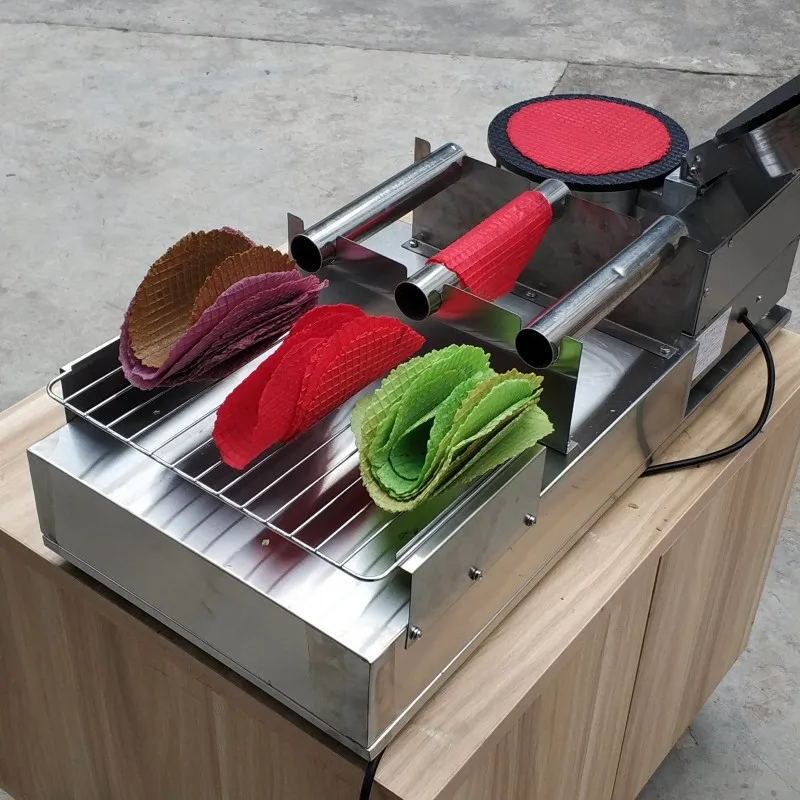 Mini Topping Mexico Taco Electro Freeze Rolled Machine/Fried Ice Cream Machine/Mexico Taco Roll Maker