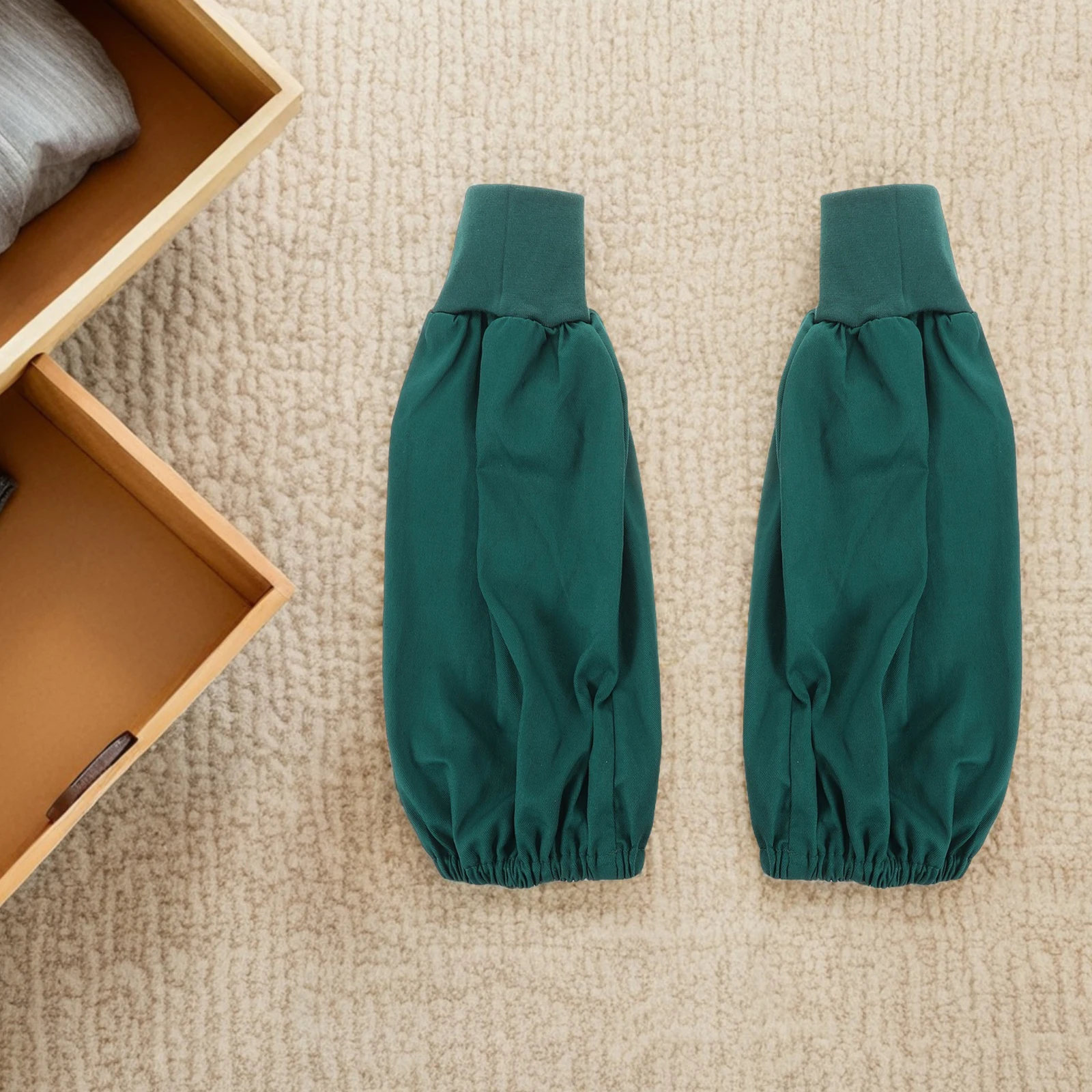 2 قطعة أكمام أذرع تبريد من القطن الخالص قابلة للتنفس ماصة للعرق أكمام طويلة واقية للتمريض والطبخ وتنظيف البستنة #3