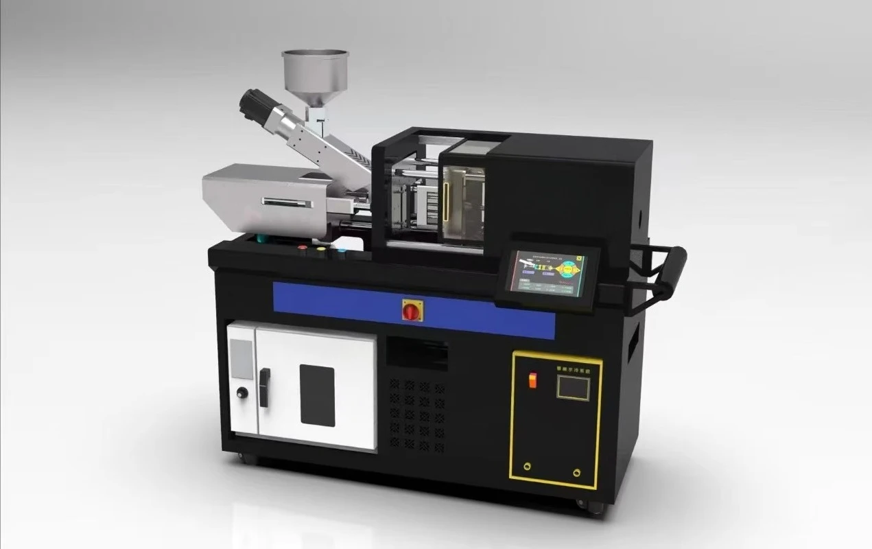 Horizontal Small Desktop Electric Hydraulic Plastic  Molding Machine