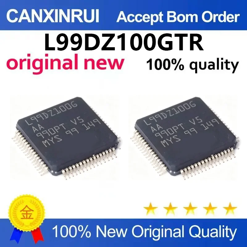 (5pcs-100pcs)Brand new original L99DZ100G L99DZ100GTR package QFP64 automotive computer board driver chip IC