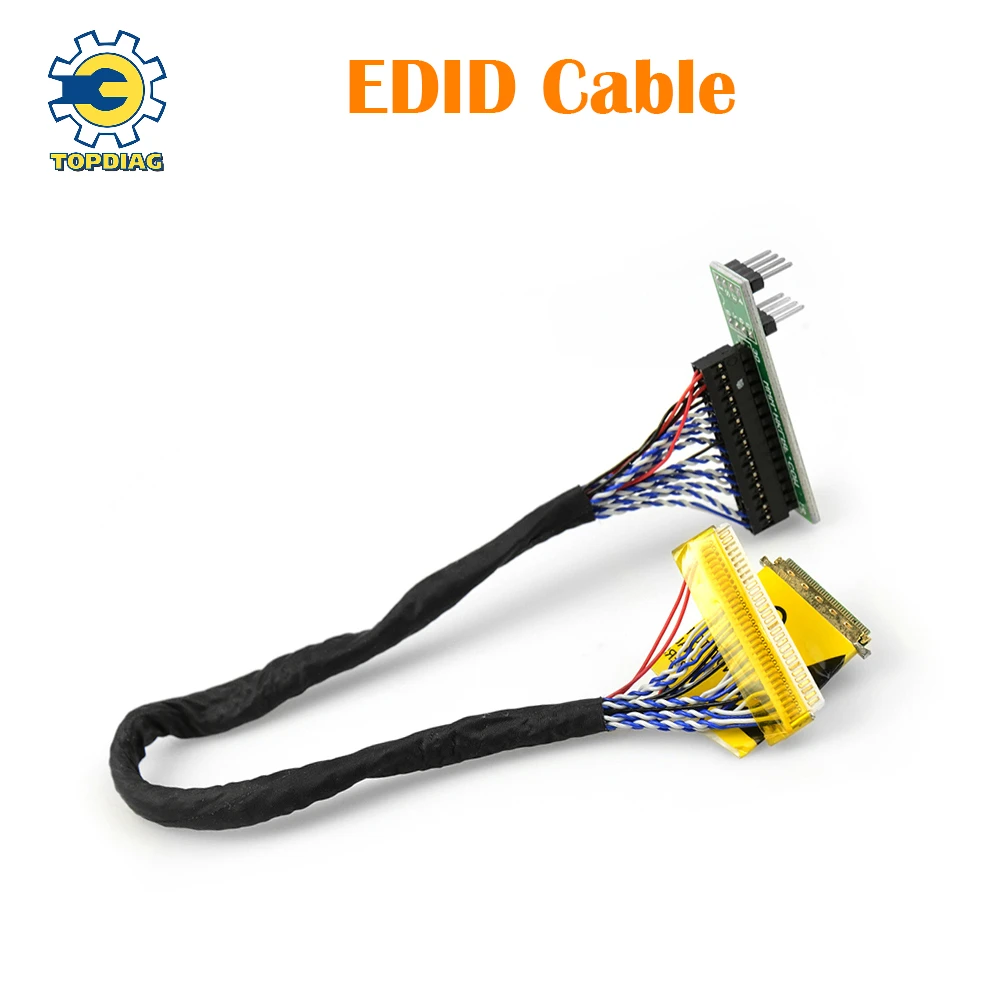 

EDID Notebook LCD Screen Code Chip Data Read Line EDID Cable LED LCD 2 in 1 For RT809F RT809H TL866CS TL866A TL86688 Programmer