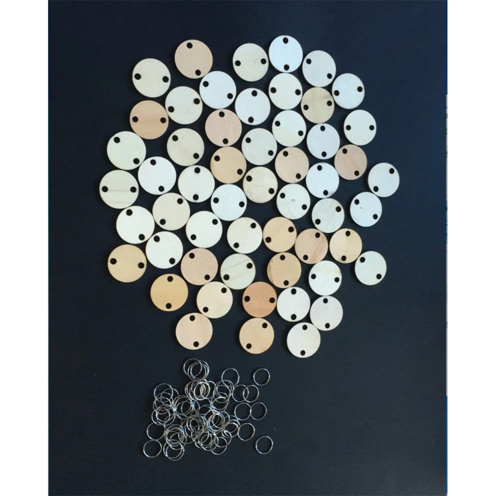 

Wooden Birthday Board Family Friends With 50 Discs Wall Decor For Anniversary Wedding Mothers Day Gift Wooden Block