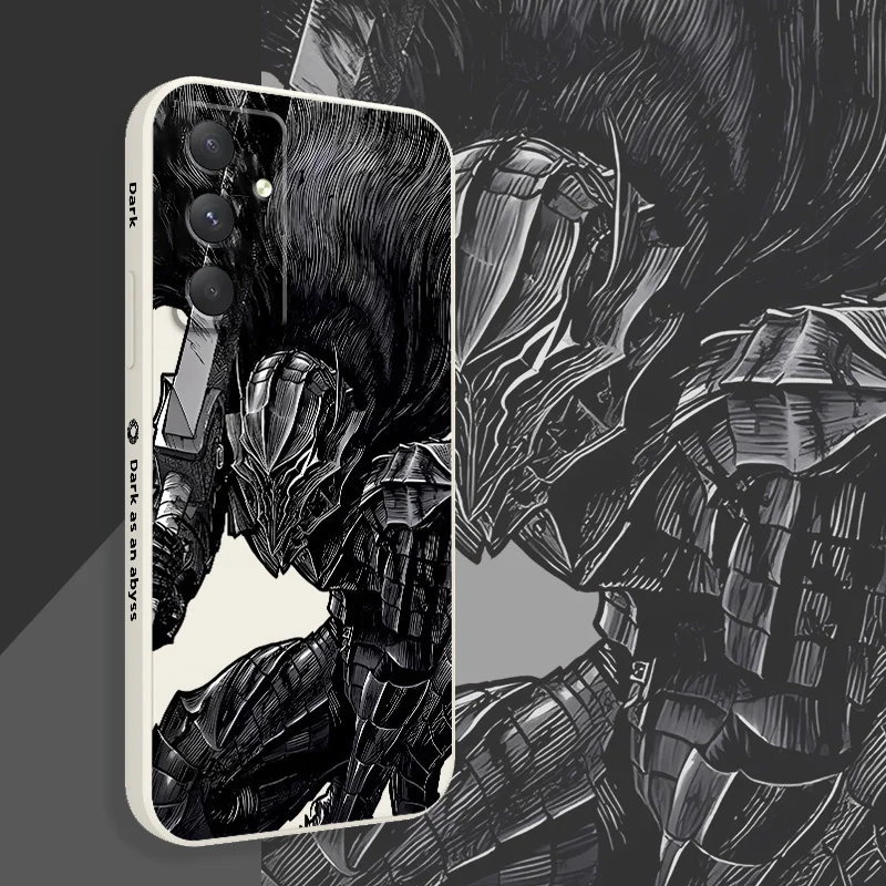 Dark Mech Phone Case For Samsung A56 A55 A36 A35 A26 A25 A17 A16 A15 A07 A06 A05 A05S A54 A34 A24 A14 A04 A04S A04E 4G 5G Cover