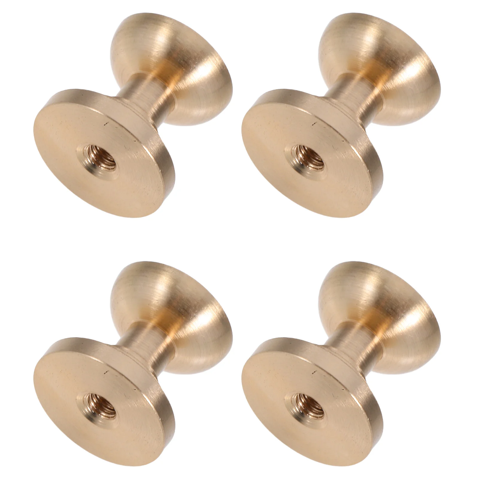 

4pcs Crystal Cabinet Knobs Base: Brass Drawer Pulls Handles With Crystal Decor For Kitchen Bathroom Furniture, Cupboard Door
